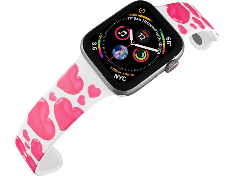 Apple watch řemínek Srdce