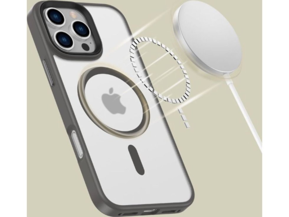 Ochranný kryt na iPhone 16 Pro MAX - Tech-Protect, Magmat MagSafe Matte Titanium