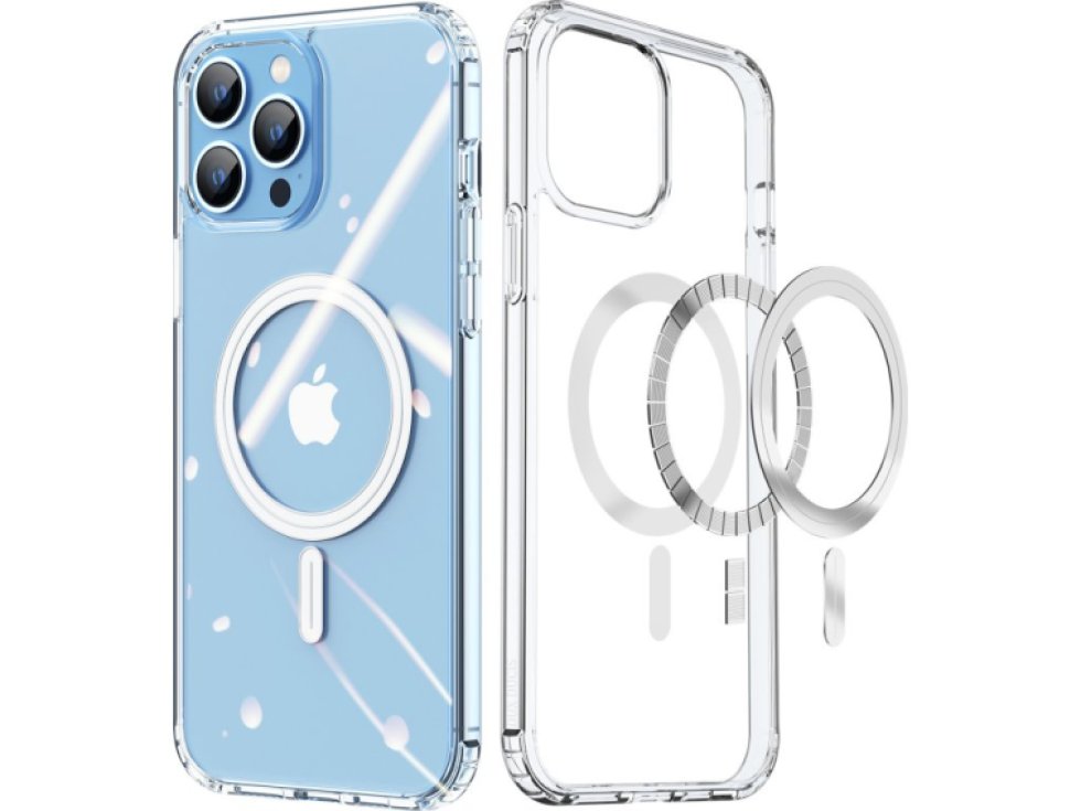 Ochranný kryt pro iPhone 12 Pro MAX - DuxDucis, Clin Case with MagSafe