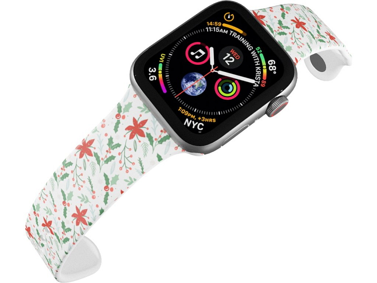 Apple watch řemínek Vánoční hvězda