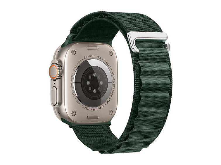 Řemínek pro Apple Watch 38mm / 40mm / 41mm / 42mm - Hoco, WA20 Climbing Dark Olive Green