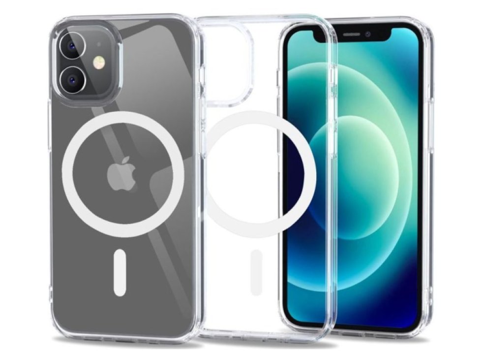 Ochranný kryt pro iPhone 12 mini - Tech-Protect, FlexAir Hybrid MagSafe Clear