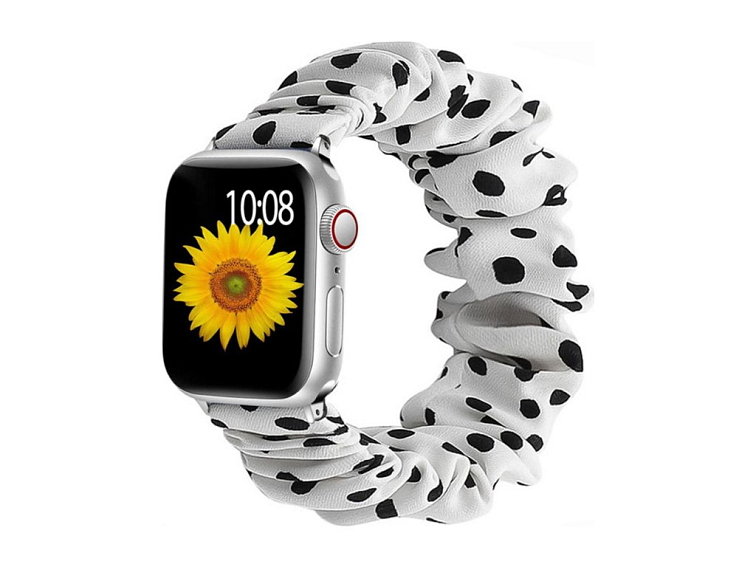 Stylový řemínek pro Apple Watch - Bílo-černý