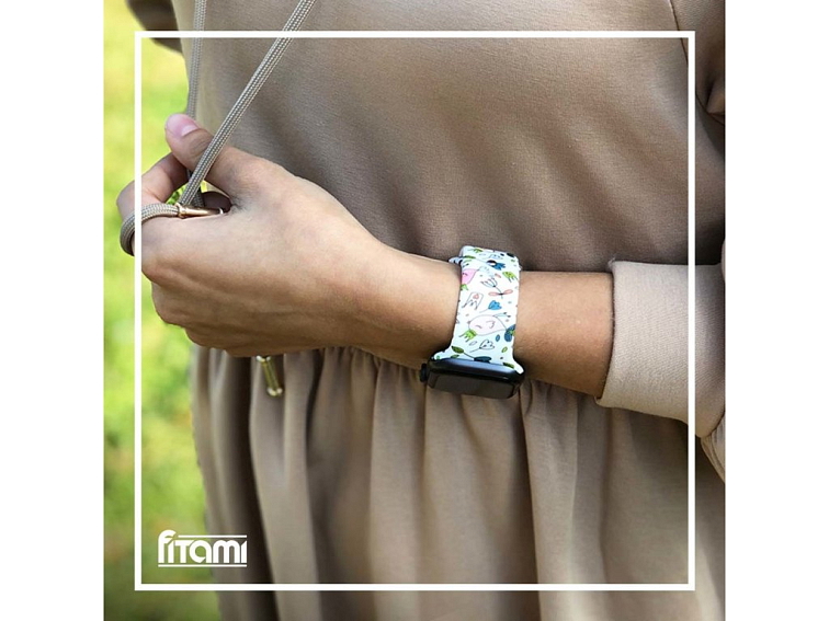 Řemínek s potiskem pro Apple Watch - Pohádkový