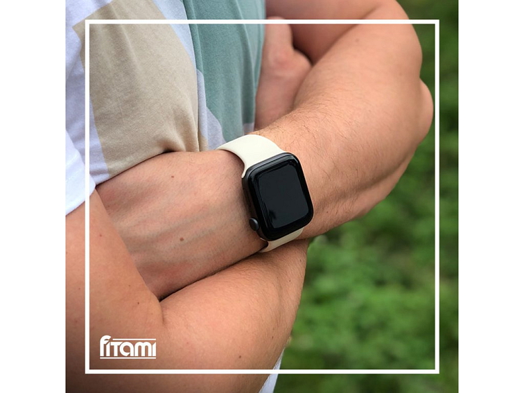 Jednobarevný řemínek pro Apple Watch - Antique