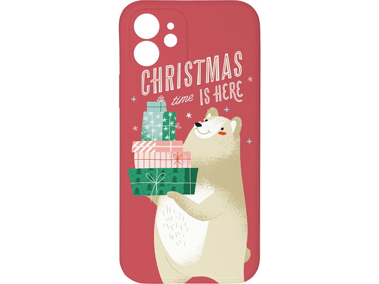 Kryt Vánoce jsou tady červený pro iPhone 11