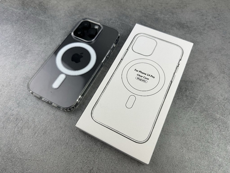 iPhone 14 PRO Magsafe kryt průhledný