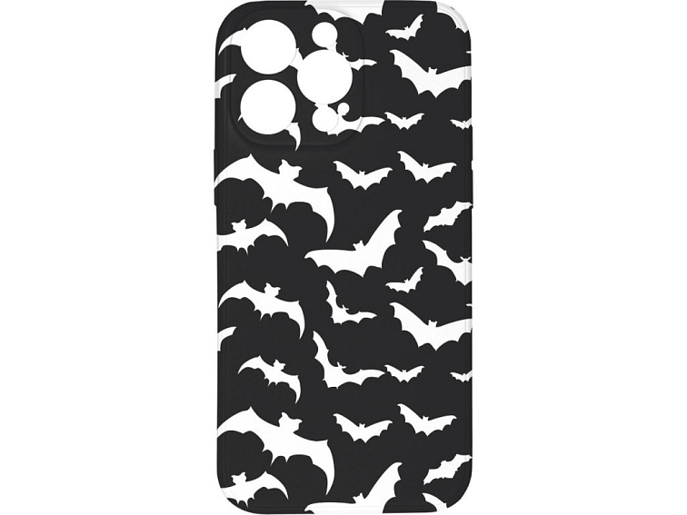 Kryt Netopýři černý pro iPhone 14 Pro Max