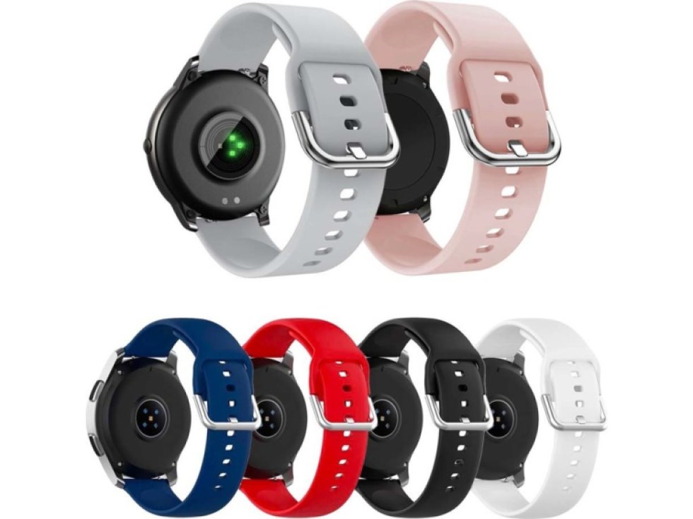 Jednobarevný řemínek pro chytré hodinky 22mm vel.M/L