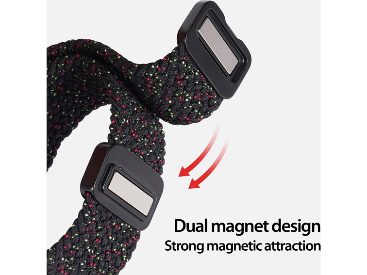 Řemínek na Apple Watch 44mm / 45mm / 46mm / 49mm - DuxDucis, Mixture Pro Black