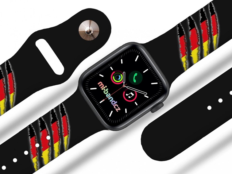 Apple watch řemínek Německá vlajka