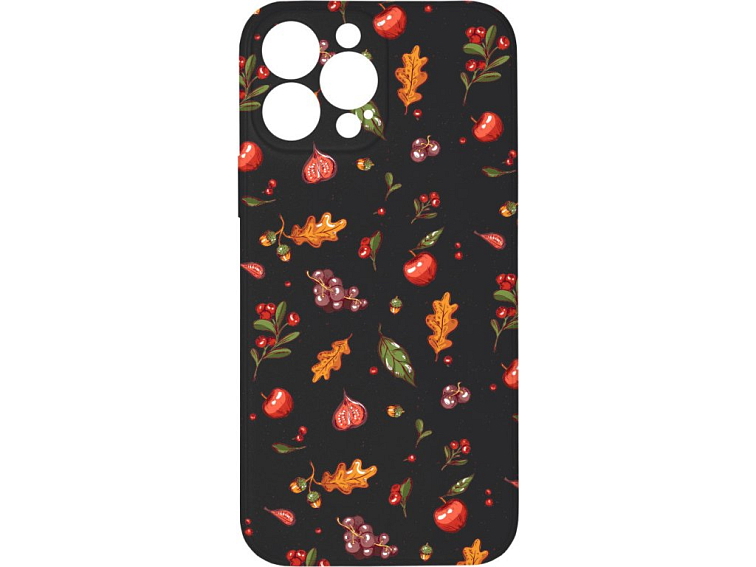 Kryt Podzimní nadílka černý pro iPhone 13 Pro Max