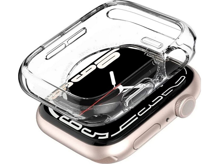 Liquid pro Apple Watch 44mm / 45mm ACS04196 transparentní