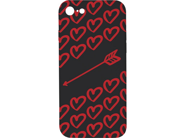 Kryt Amorův šíp černý pro iPhone 7/8/SE2020