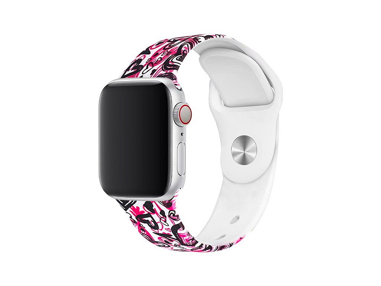 Řemínek s potiskem pro Apple Watch - Bláznivá láska