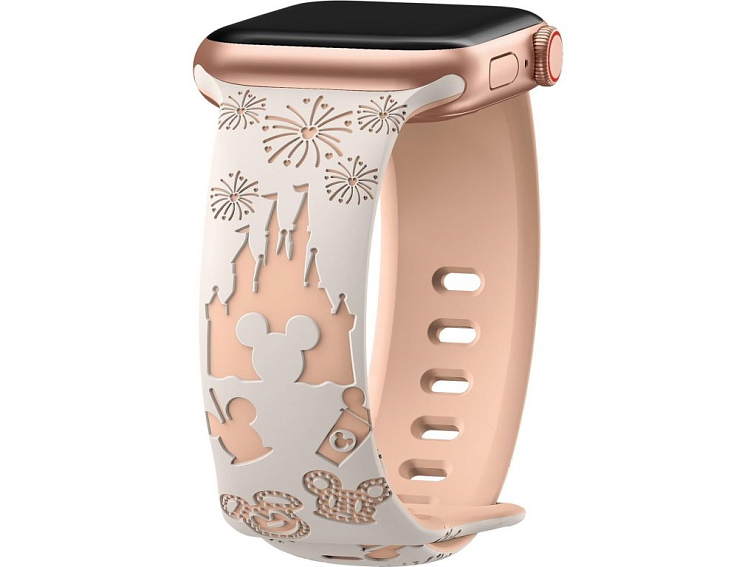 Řemínek gravírovaný myšák pro Apple Watch 42/44/45/46/49mm