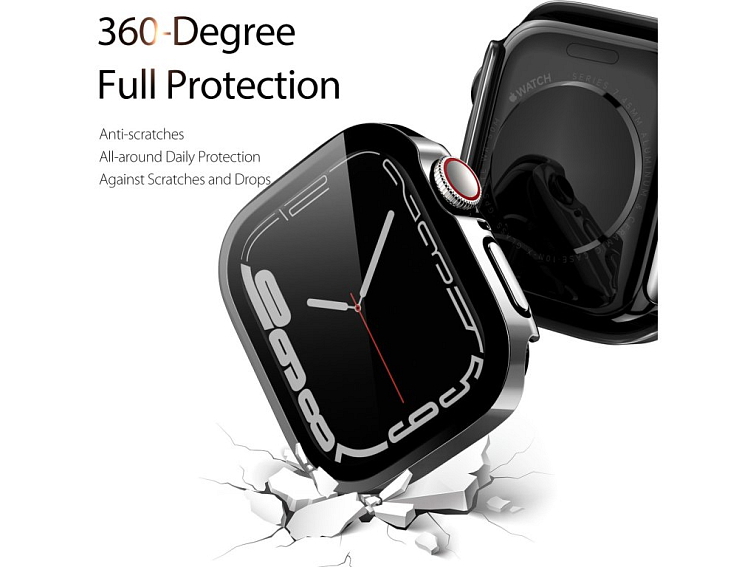 Ochranný kryt pro Apple Watch 41mm - DuxDucis, Hamo Black