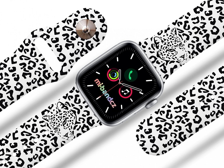 Apple watch řemínek Levhartí srst