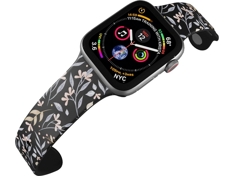 Apple watch řemínek Kytky