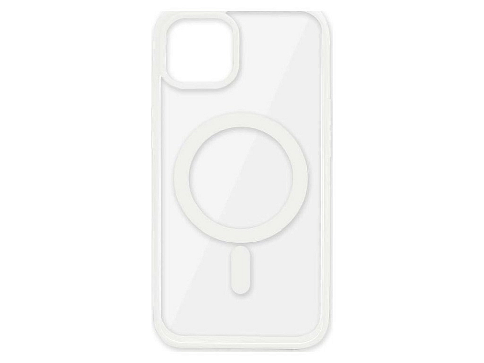 Silikonový obal na iPhone s Magsafe - Bílý