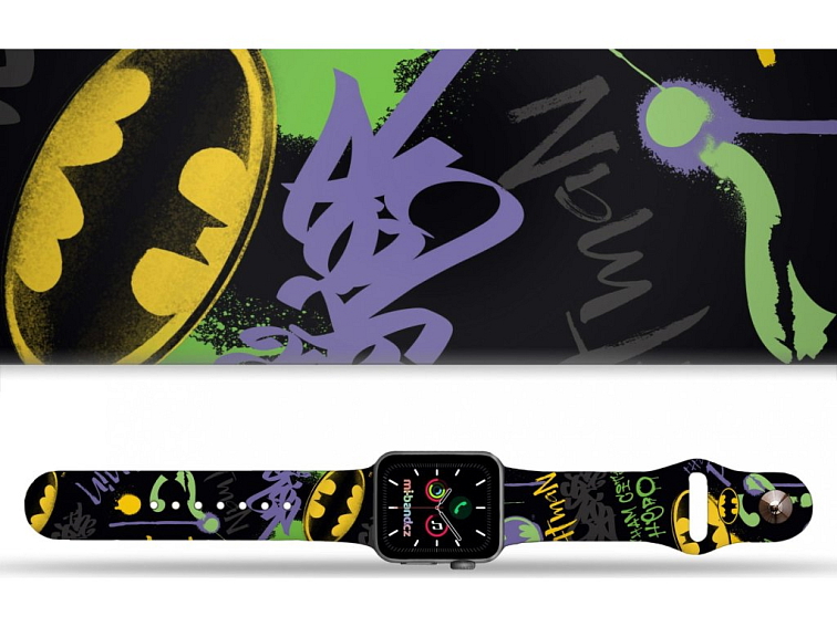 Apple watch řemínek Batman - Graffiti 2