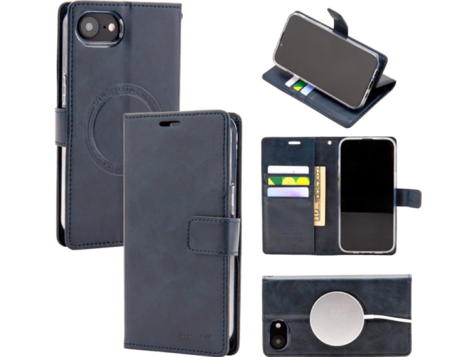 Ochranné pouzdro na iPhone 16e - Mercury, Bluemoon MagSafe Navy