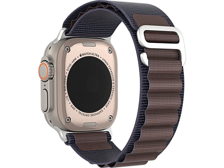 Řemínek pro Apple Watch 44mm / 45mm / 46mm / 49mm - DuxDucis, GS Indigo