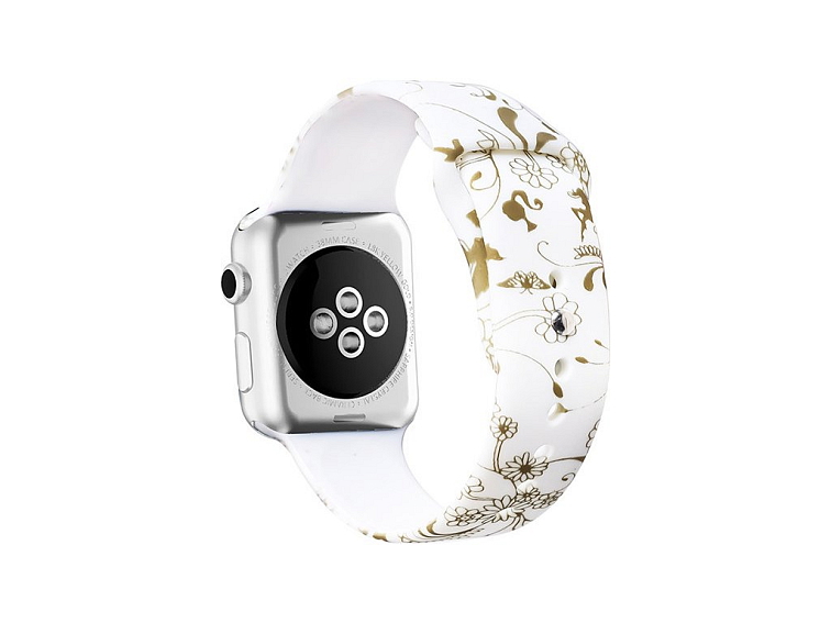Řemínek s potiskem pro Apple Watch - Heřmánek