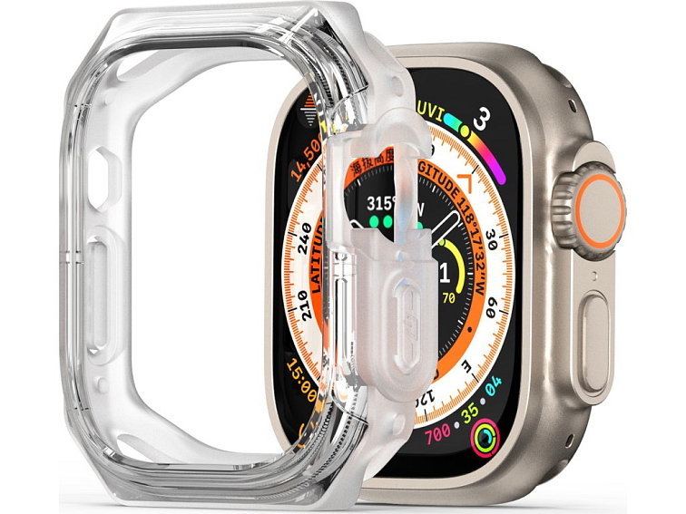 Ochranný kryt na Apple Watch 49mm - DuxDucis, Tamo White