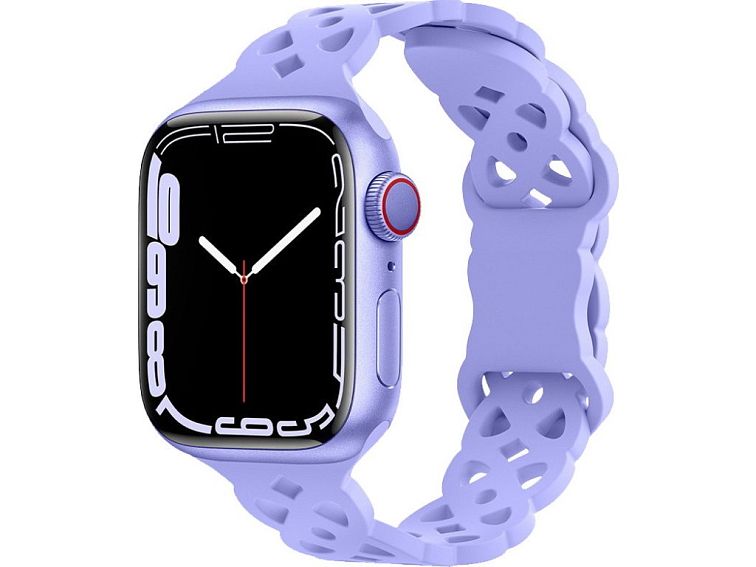 Silikonový úzký perforovaný řemínek pro Apple Watch 38/40/41/42(S10)mm
