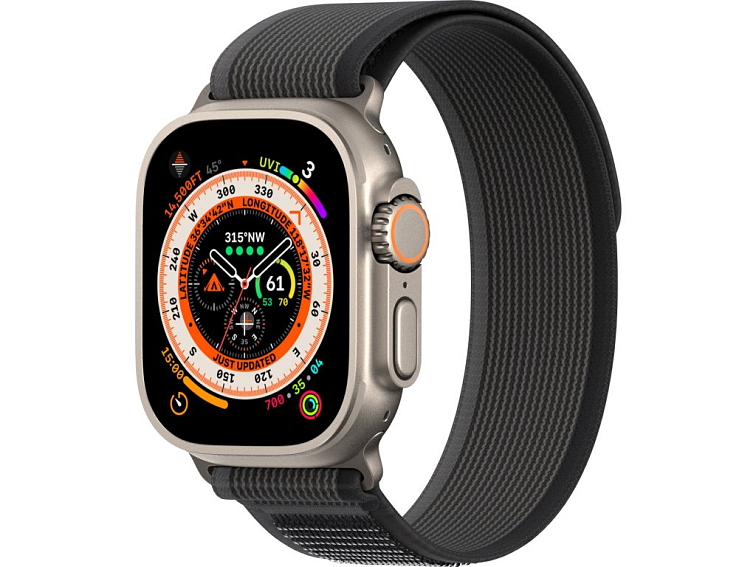 Řemínek na Apple Watch 38mm / 40mm / 41mm / 42mm - DuxDucis, YJ Black/Grey