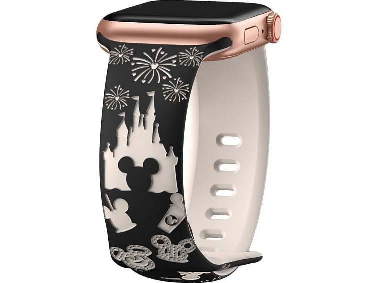 Řemínek gravírovaný myšák pro Apple Watch 38/40/41/42(S10)mm
