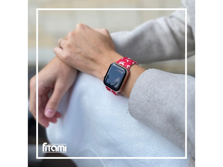 Vánoční řemínek s potiskem pro Apple Watch - Vánoční koleda