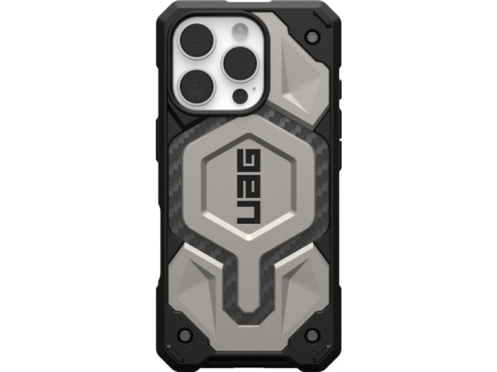 Ochranný kryt na iPhone 16 Pro - UAG, Monarch Pro MagSafe Titanium