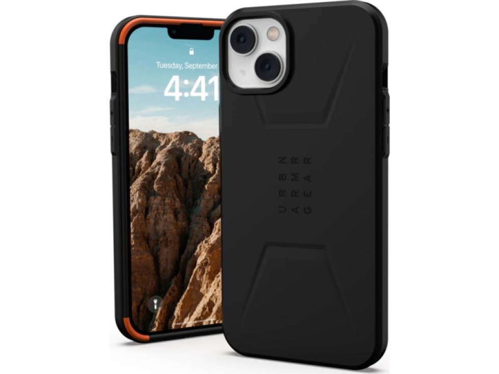 Ochranný kryt pro iPhone 14 PLUS - UAG, Civilian MagSafe Black