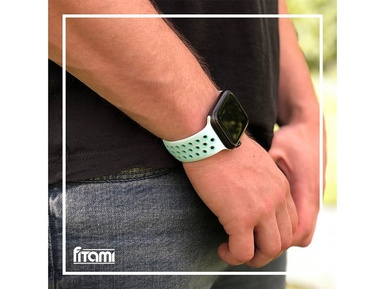 Sportovní řemínek na Apple Watch - Tropical twist