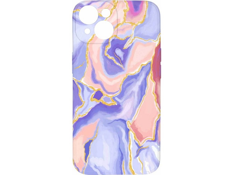 Kryt Fialovo růžový mramor pro iPhone 14 Plus