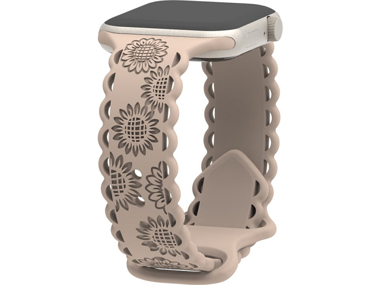 Perforované slunečnice řemínek pro Apple Watch 38/40/41/42(S10)mm