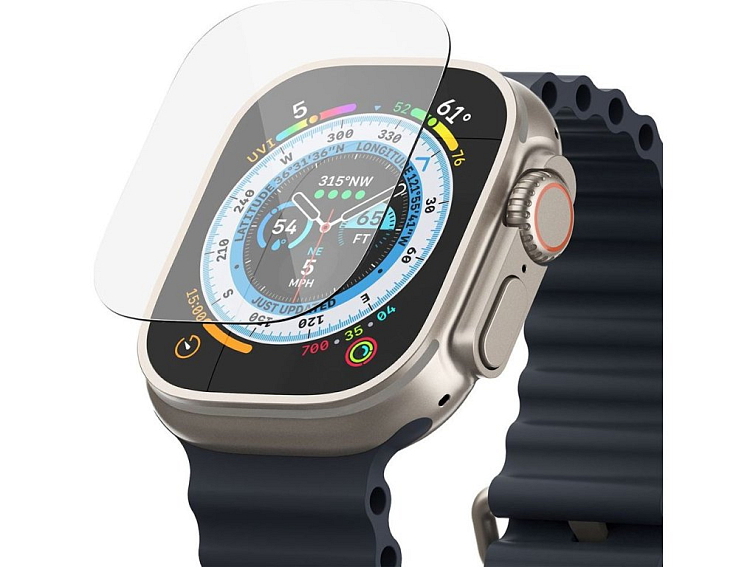 Ochranné tvrzené sklo pro Apple Watch 49mm - Ringke, ID FC (4ks)