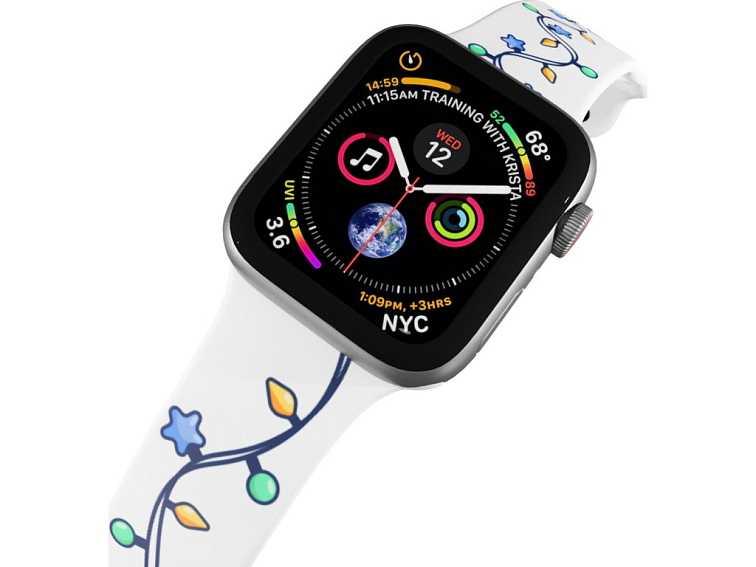 Apple watch řemínek Vánoční světýlka