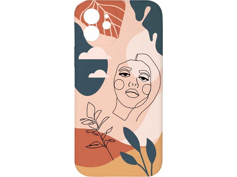 Kryt Dívka v abstrakci pro iPhone 12