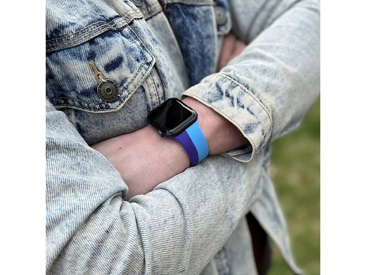 Barevný řemínek pro Apple Watch - Blues