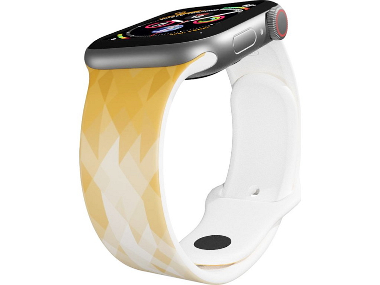 Apple watch řemínek Béžové trojúhelníky