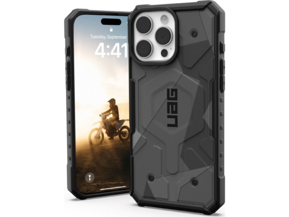 Ochranný kryt na iPhone 16 Pro MAX - UAG, Pathfinder SE MagSafe Geo Camo