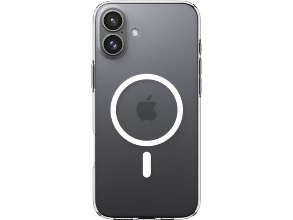 Ochranný kryt na iPhone 16 PLUS - Spigen, Liquid Crystal MagSafe Crystal Clear