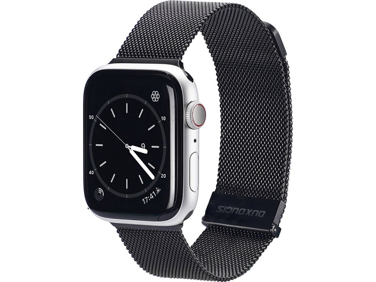 DuxDucis Řemínek pro Apple Watch 44mm / 45mm / 46mm / 49mm - DuxDucis, Milanese Black