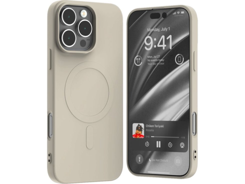 Ochranný kryt na iPhone 16 Pro MAX - Mercury, SemiSilicon MagSafe Stone