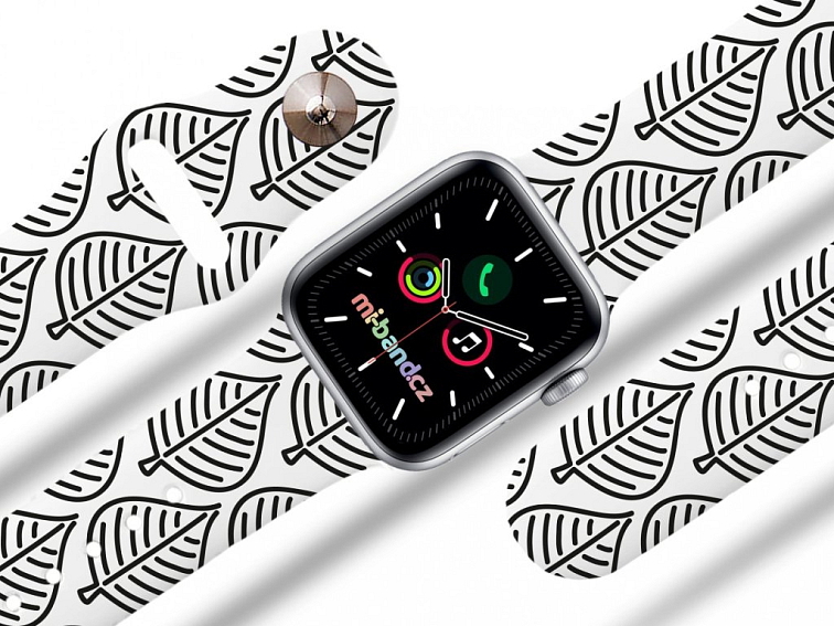 Apple watch řemínek Lístky