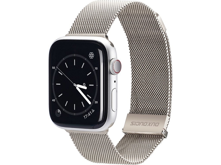 DuxDucis Řemínek pro Apple Watch 44mm / 45mm / 46mm / 49mm - DuxDucis, Milanese Starlight