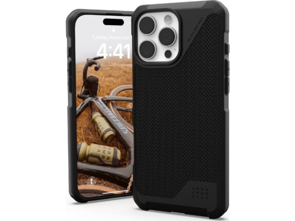 Ochranný kryt na iPhone 16 Pro MAX - UAG, Metropolis LT MagSafe Kevlar Black
